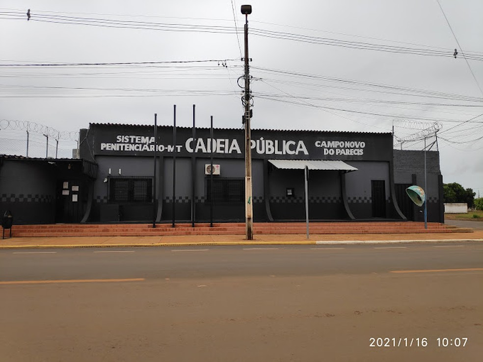 Detento morre após ser atingido por golpes de machadinha por outro preso em MT  — Foto: Divulgação