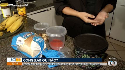 Engenheira de alimentos explica o que fazer para evitar desperdício de alimentos