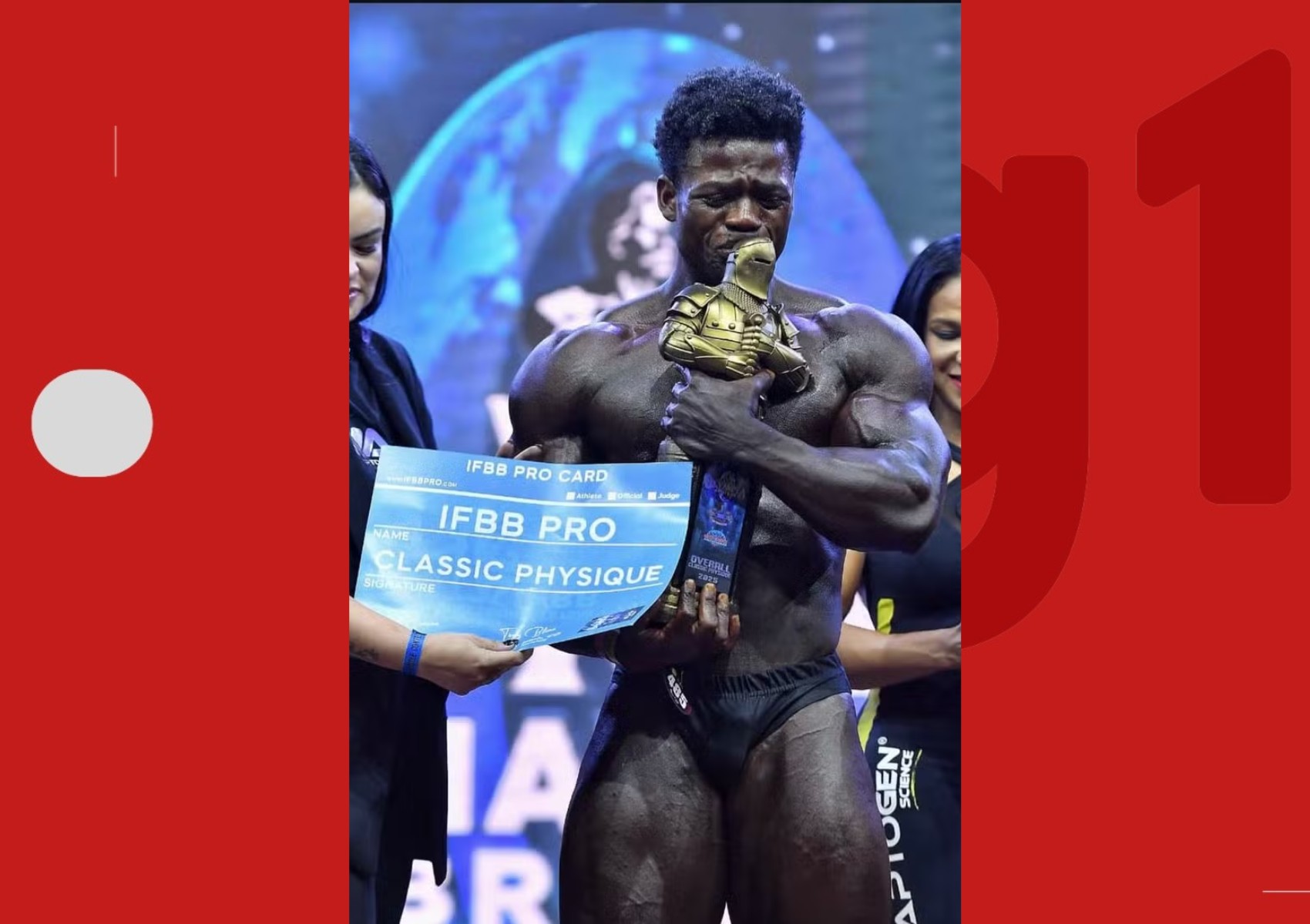 Saiba quem é Rodrigo Pantera, fisiculturista baiano que foi feirante e conquistou título no Mr Olympia Brasil