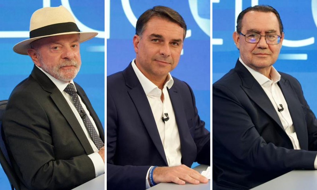 Candidatos à presidência: Cury avança e Lula e Flávio estão empatados no segundo turno