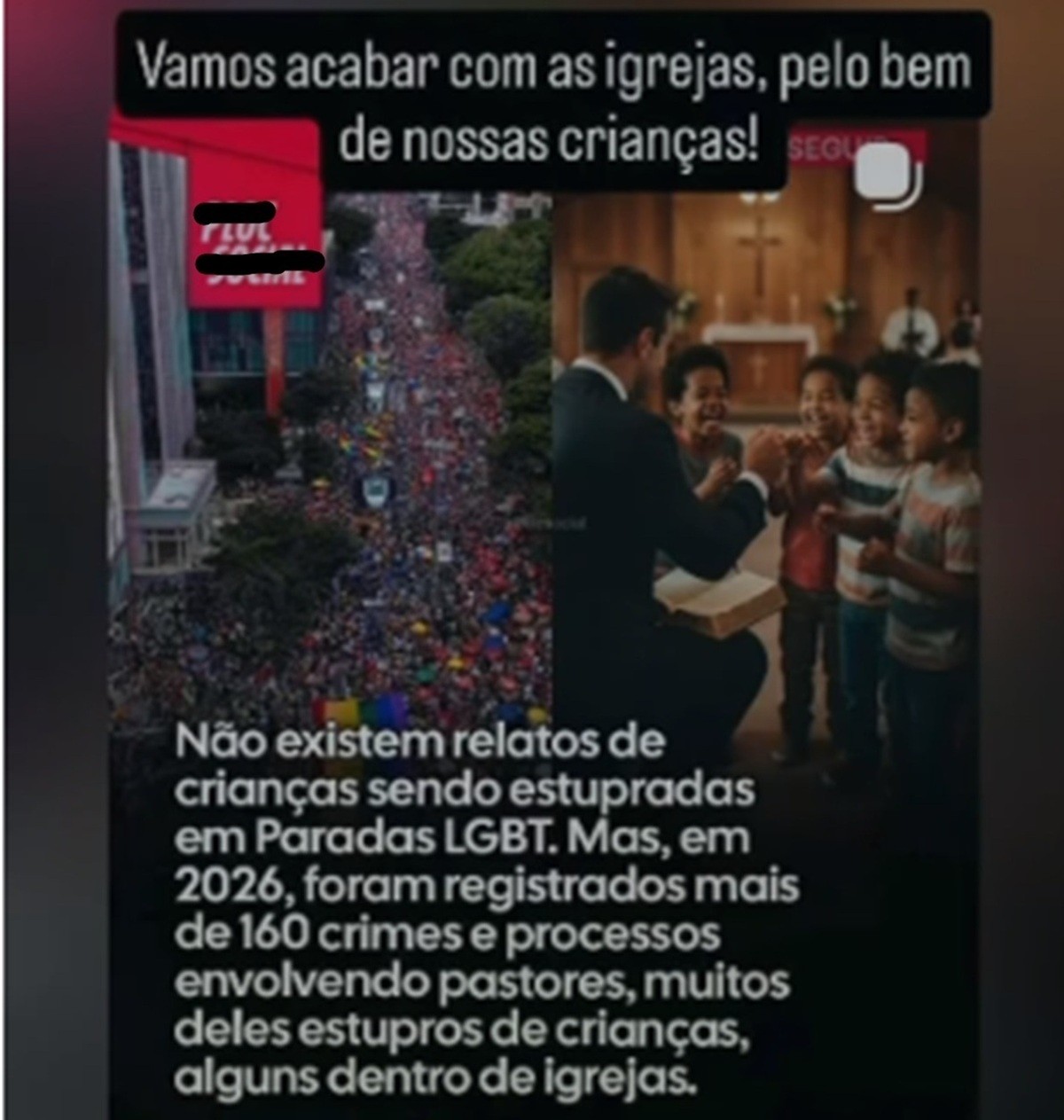 'Vamos acabar com as igrejas': publicação de conselheiro tutelar gera repercussão em Arraial do Cabo