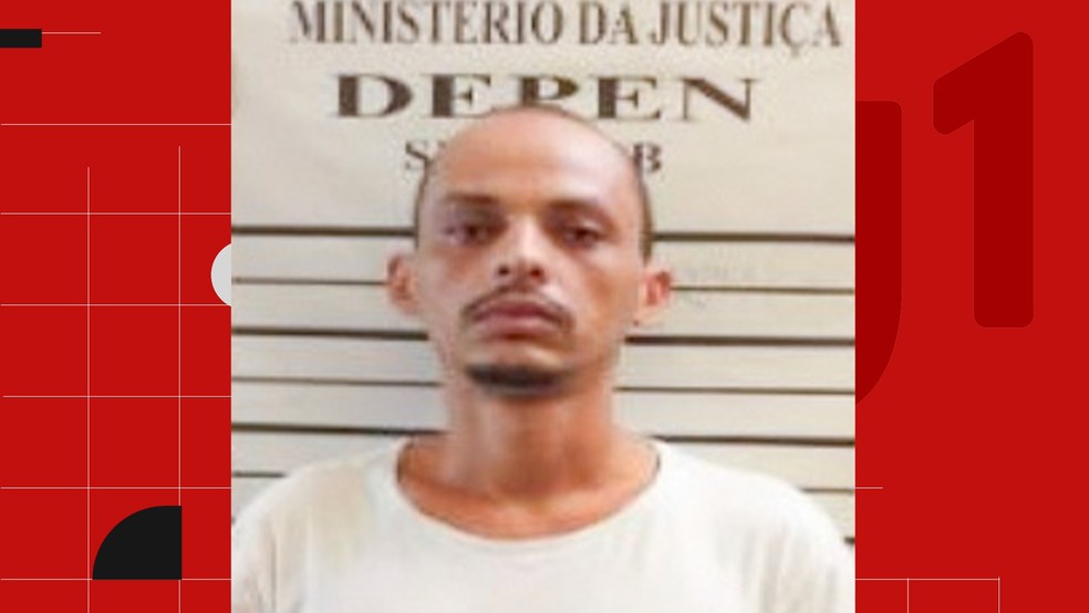 Conhecido como "o Galo" está na lista de mais procurados do Brasil — Foto: Ministério da Justiça