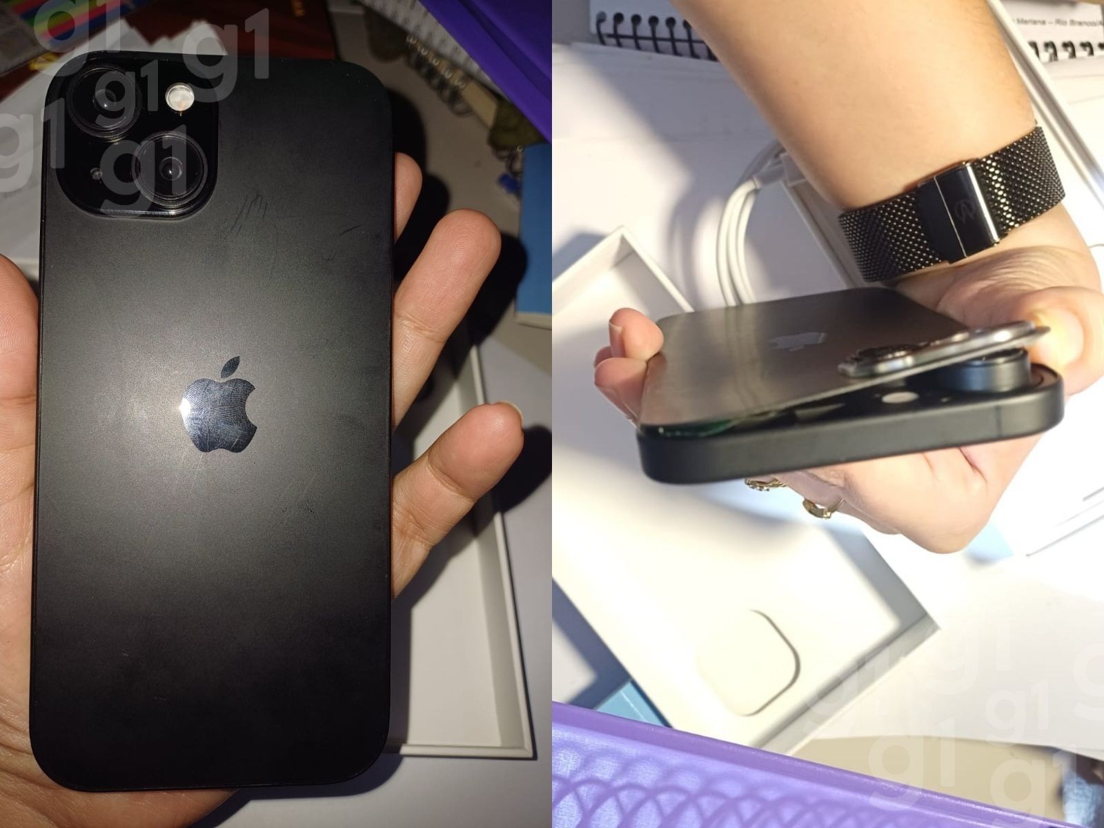 Professora compra iPhone pela internet e recebe apenas carca