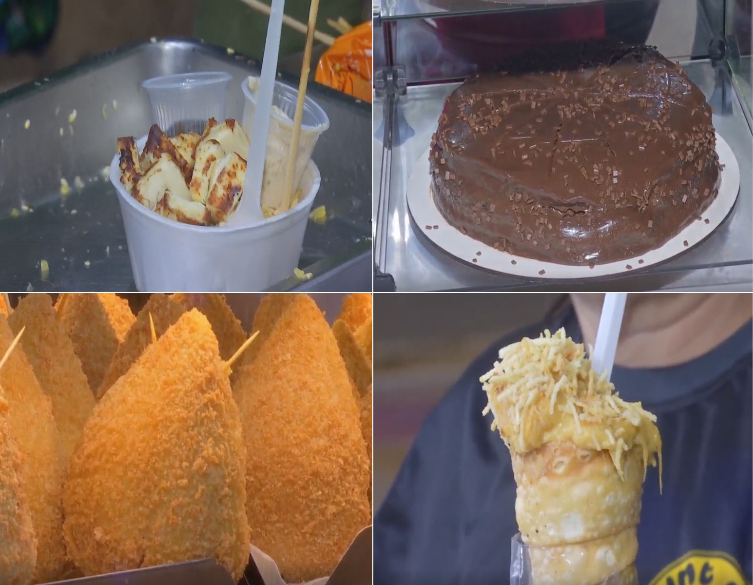 O que comer na Beira-Mar de Fortaleza por menos de R$ 30? g1 provou coxinha gigante, bolo e mais; assista