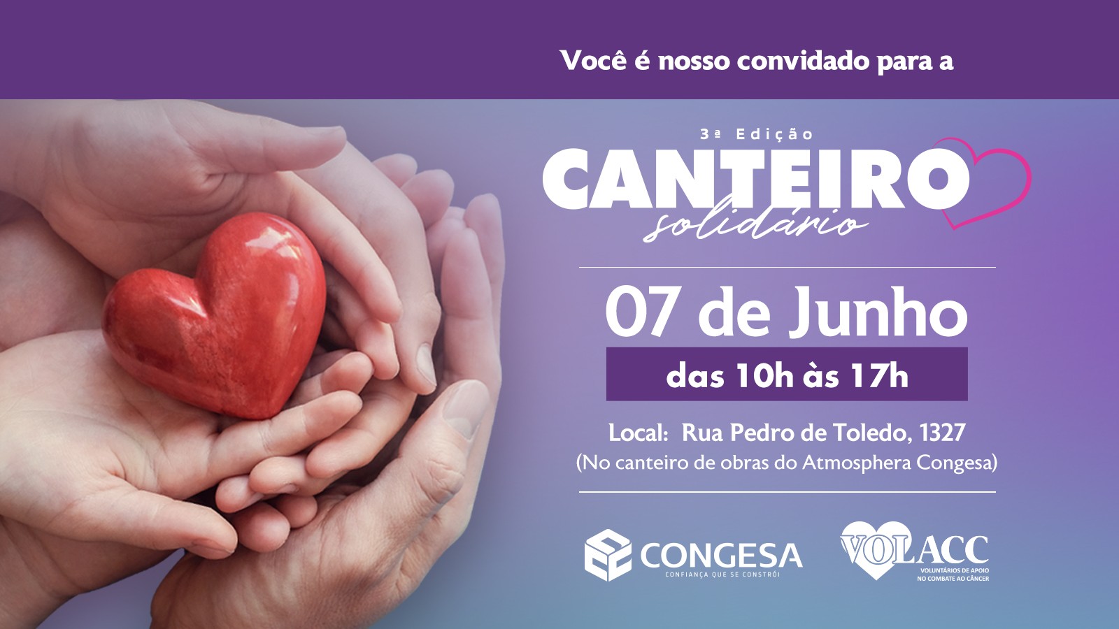  3ª edição do Canteiro Solidário arrecada fundos para combate ao câncer em Indaiatuba