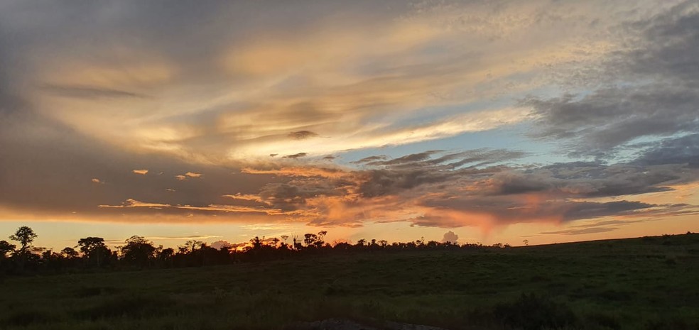 Sipam prevê domingo (5) com tempo instável e pancadas de chuva em cidades do AC — Foto: Paulo Roberto Parente/Arquivo pessoal 