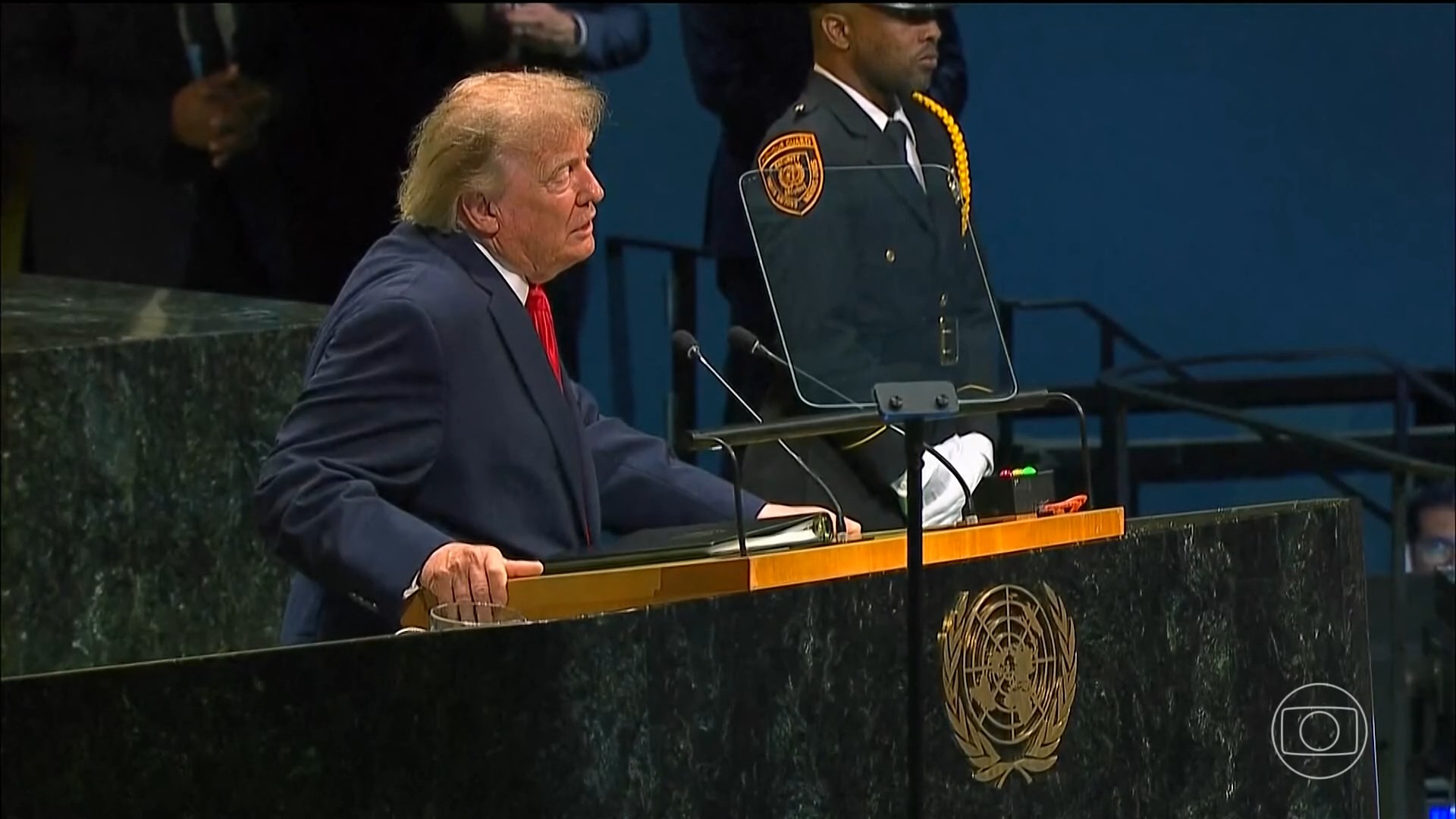 Na Assembleia Geral da ONU, Trump espalha ameaças, fala em aniquilar o Irã e em voltar a usar força militar na América Latina
