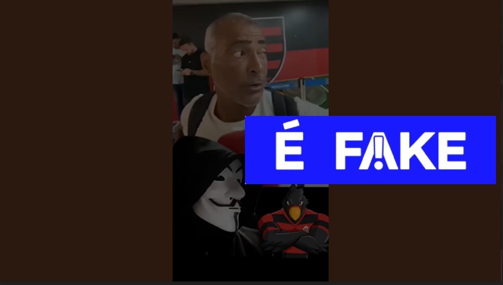 É #FAKE vídeo de Romário criticando Lula por proibição de bets; conteúdo foi manipulado com inteligência artificial