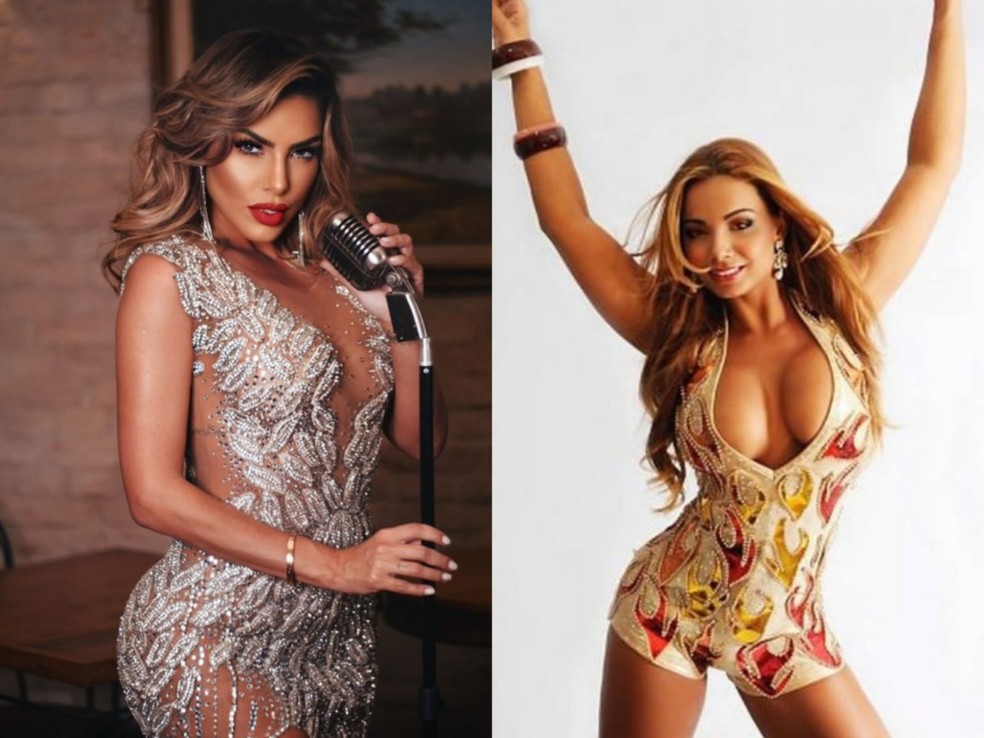 A bailarina Erika Schneider e Jéssica Maia, Rainha do Carnaval do Rio de Janeiro, vão apresentar a final do concurso que vai eleger a Corte Rio LGBTQIAPN+ 2024. — Foto: Divulgação