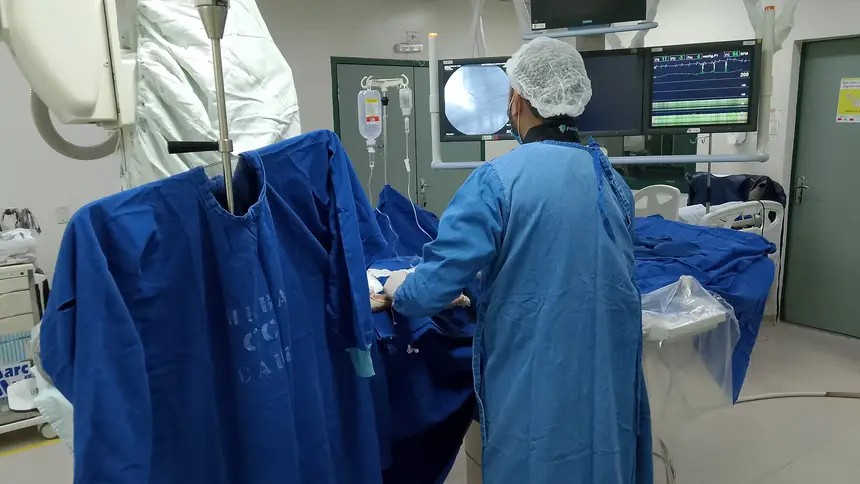 Pacientes do HRBA e outras unidades participam de mutirão de cateterismo em Santarém