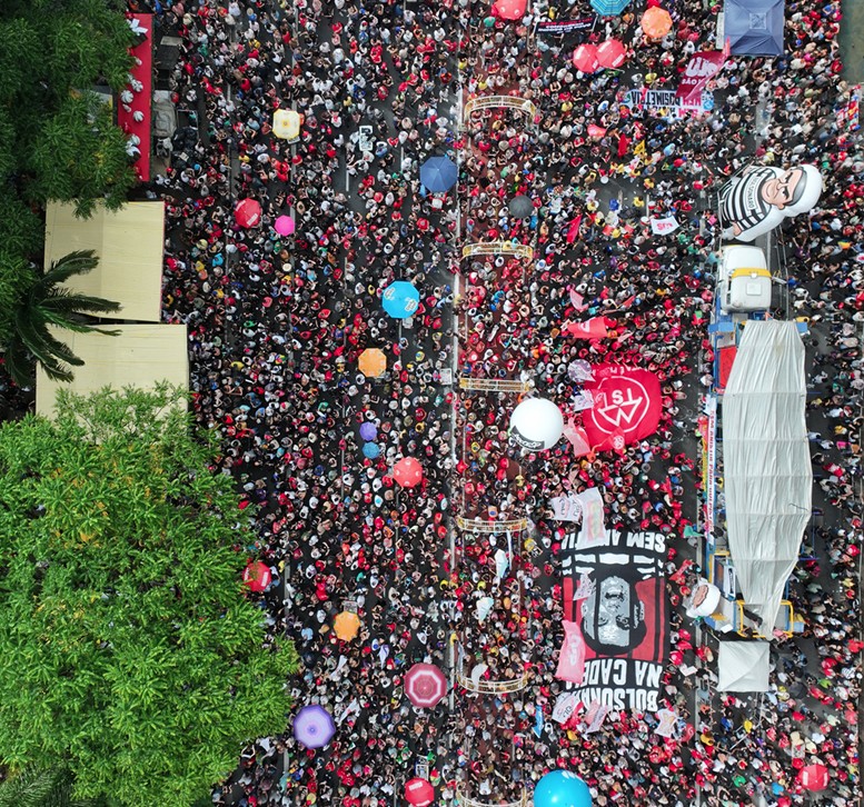 No ápice, ato contra PL da Dosimetria na Avenida Paulista teve 13,7 mil pessoas, diz levantamento de pesquisadores da USP