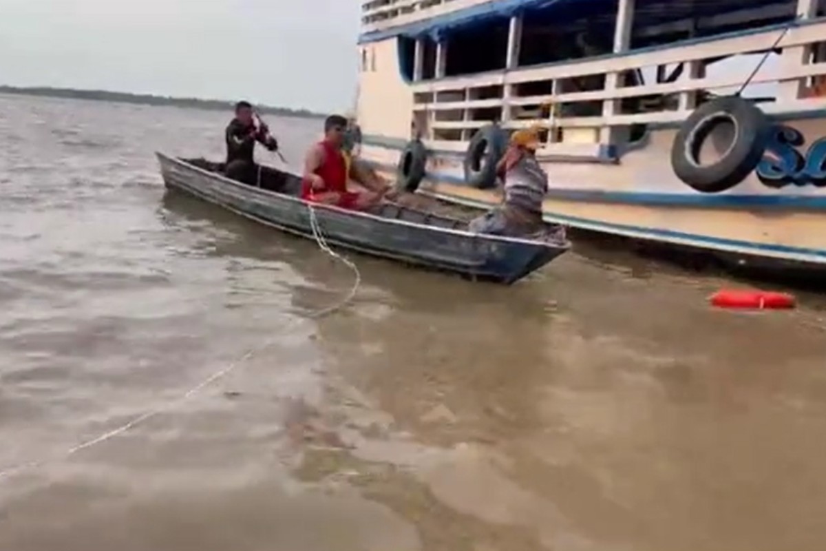 Corpo de homem que caiu de embarcação é encontrado no Rio Amazonas, em Parintins