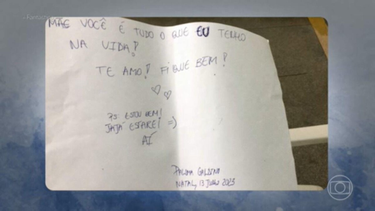 Mulher que está na UTI após explosão em posto de combustível manda carta à mãe: 'Você é tudo que tenho na vida. Já já estarei aí'