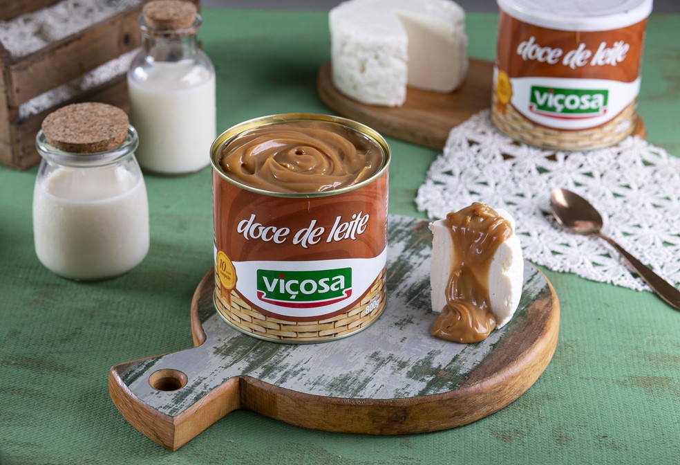 O Doce de Leite Viçosa é comercializado em quatro sabores para todo o país. — Foto: Verônica Rabelo/UFV
