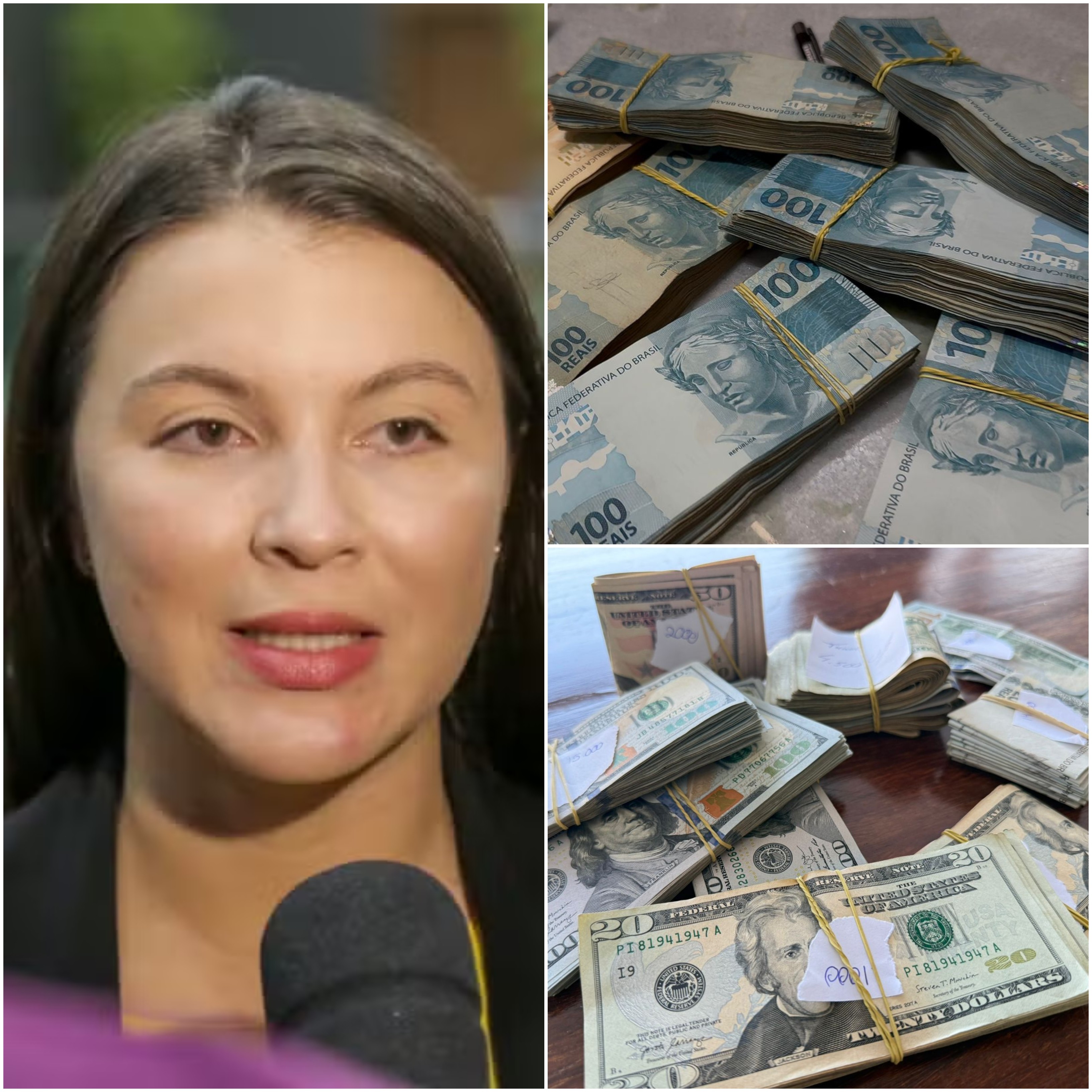 PF apreende mais de R$ 2,1 milhões em operação que investiga deputada por esquema de lavagem de dinheiro