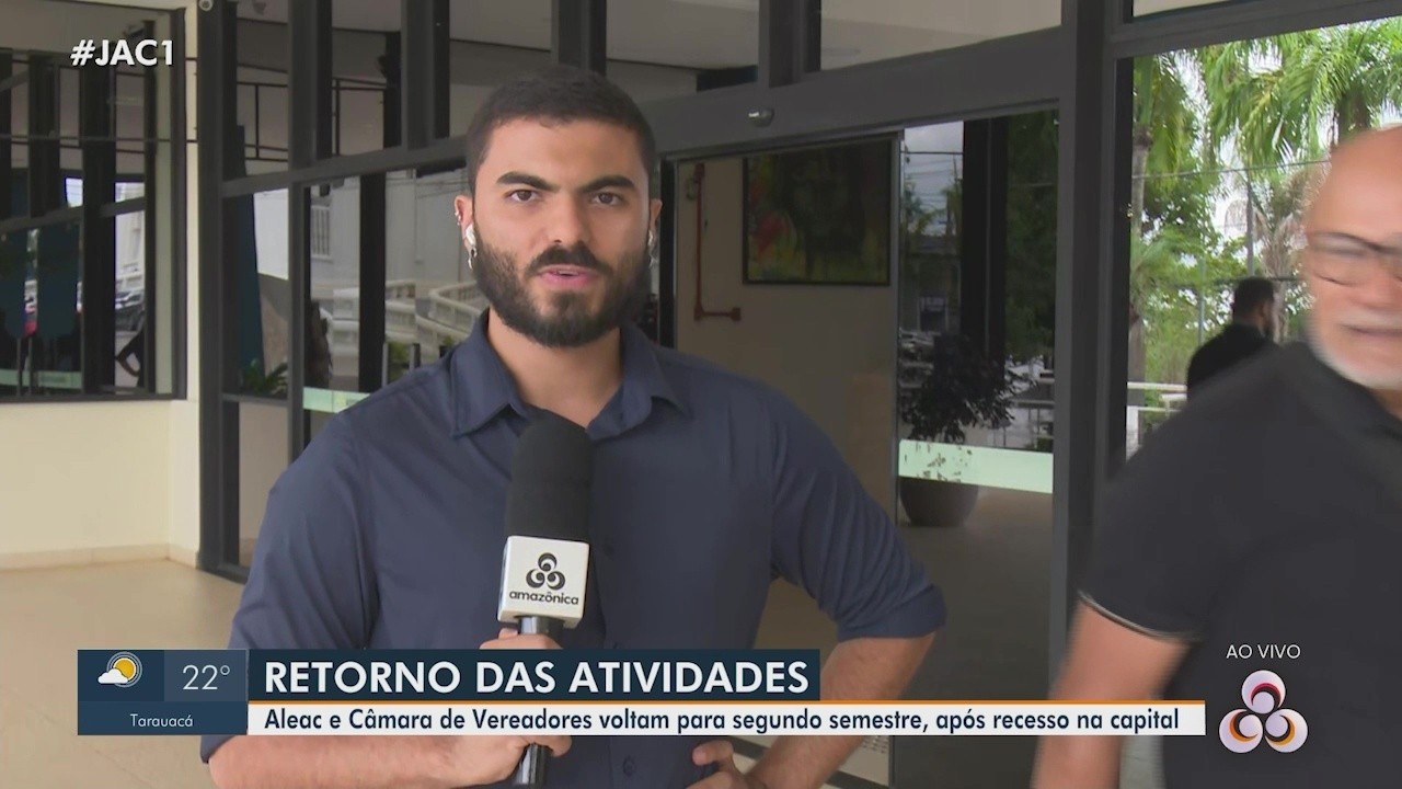 VÍDEOS: Jornal do Acre 1ª Edição desta terça-feira, 5 de agosto de 2025