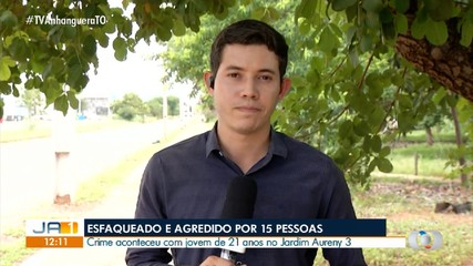 Jovem é esfaqueado e agredido por cerca de 15 pessoas