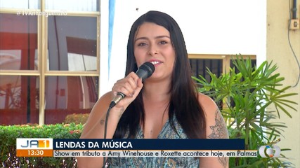 Tributo a Amy Winehouse e Roxette acontece neste sábado (29), em Palmas