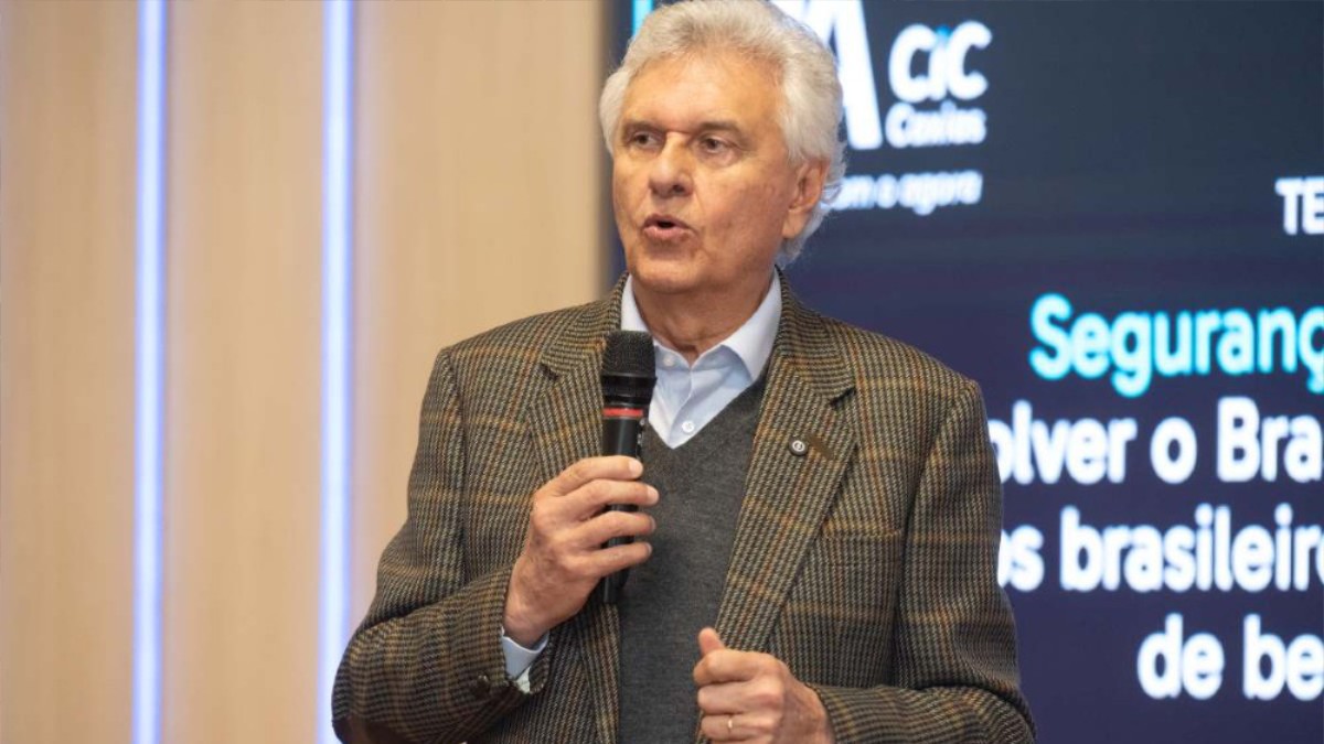 Ronaldo Caiado diz que decisão sobre facções deveria ter sido tomada mais cedo pelo próprio governo brasileiro