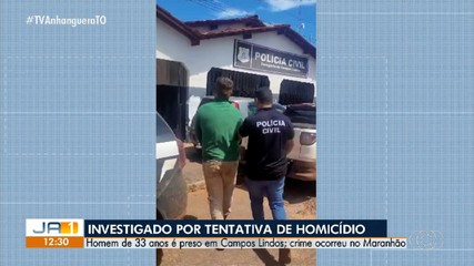 Homem é preso por suspeita de tentativa de homicídio
