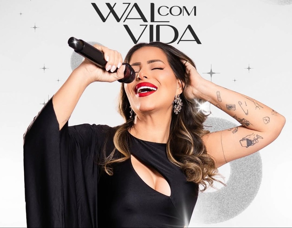 Walkyria Santos faz show no Teatro Riachuelo em Natal — Foto: Divulgação