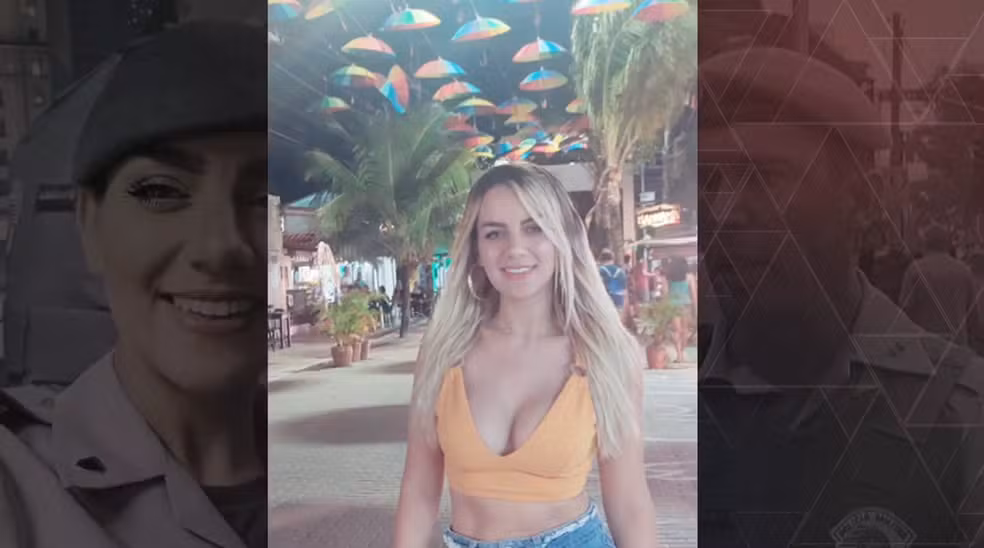 PM Gisele Alves Santana foi encontrada morta em casa na cidade de São Paulo. — Foto: Reprodução/TV Globo/Fantástico