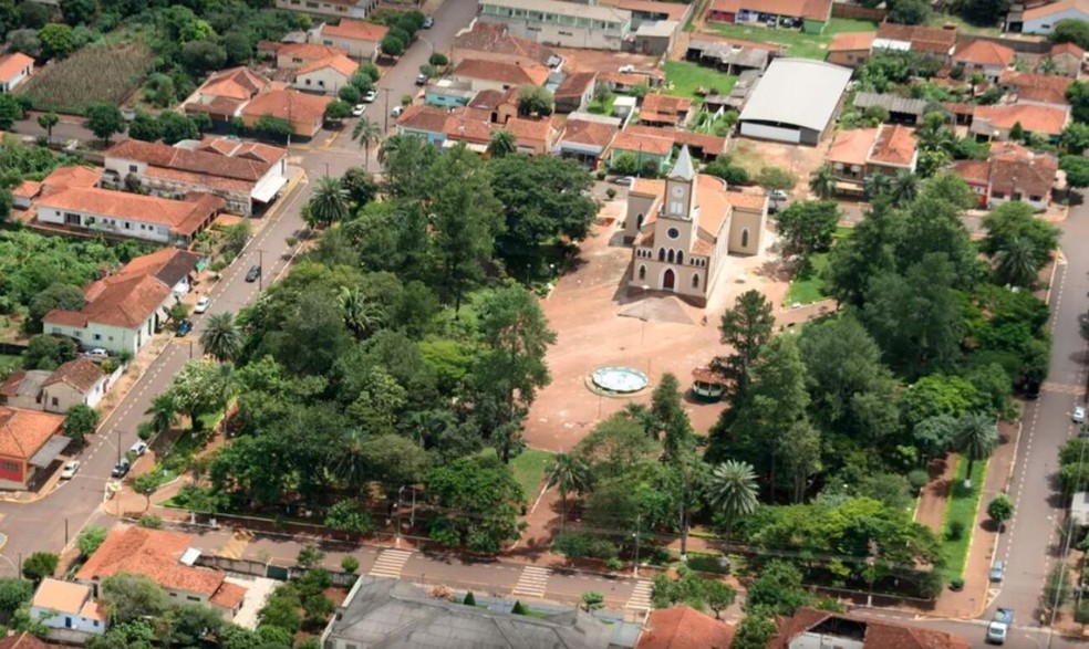 Vista aérea de Gavião Peixoto (SP) — Foto: Divulgação/Prefeitura