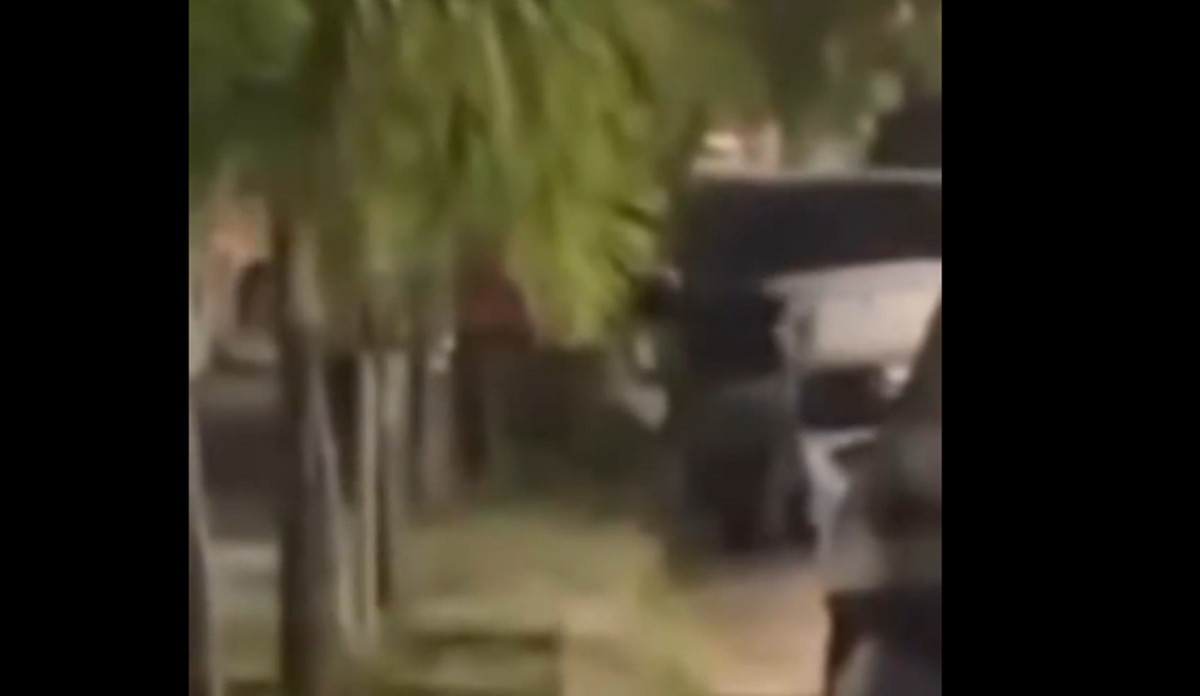 Mulher é espancada por assaltante e tem carro roubado no Recife; vídeo mostra agressões