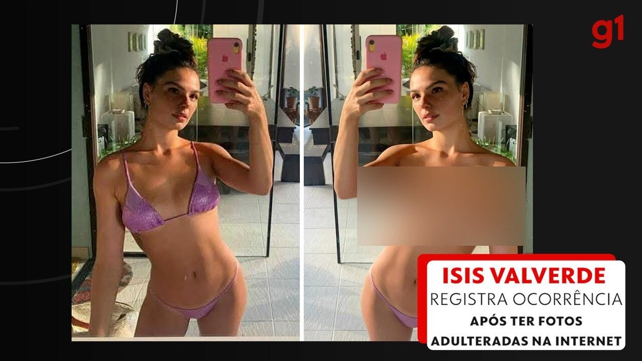 Isis Valverde registra ocorrência após aparecer nua em montagens nas redes  sociais