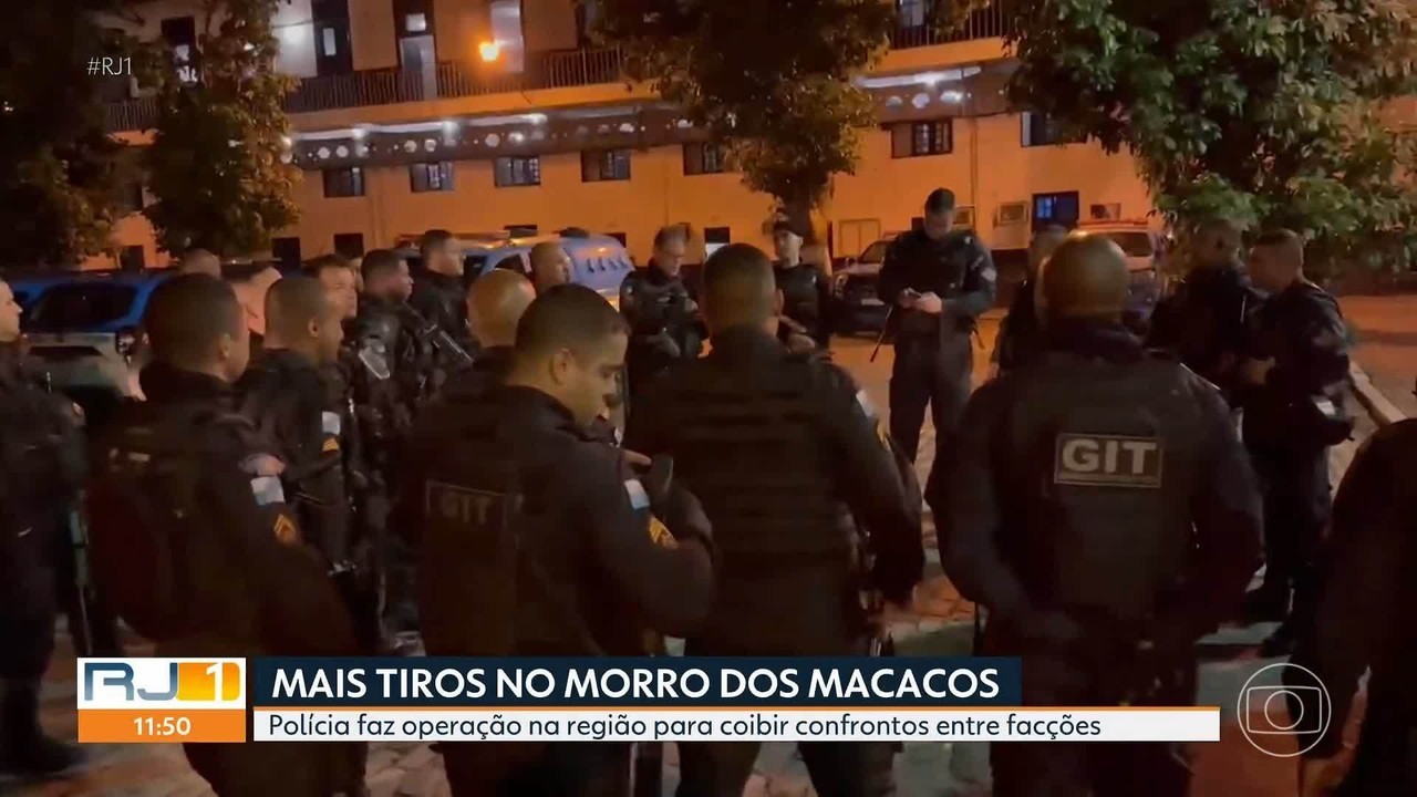 Homem é baleado em acesso ao Morro dos Macacos; região é alvo de disputa entre traficantes rivais