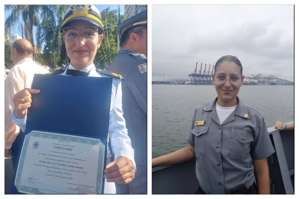 Beatriz Fickert Santoro trabalhava na Marinha do Brasil. Ela foi encontrada morta numa base militar, segundo a polícia. — Foto: Reprodução/Facebook