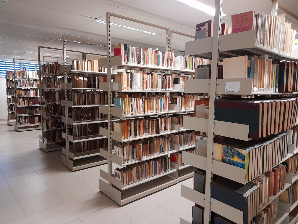 Biblioteca de Obras Raras da Unicamp (Bora) possui mais de 100 mil exemplares — Foto: Marcelo Gaudio/g1