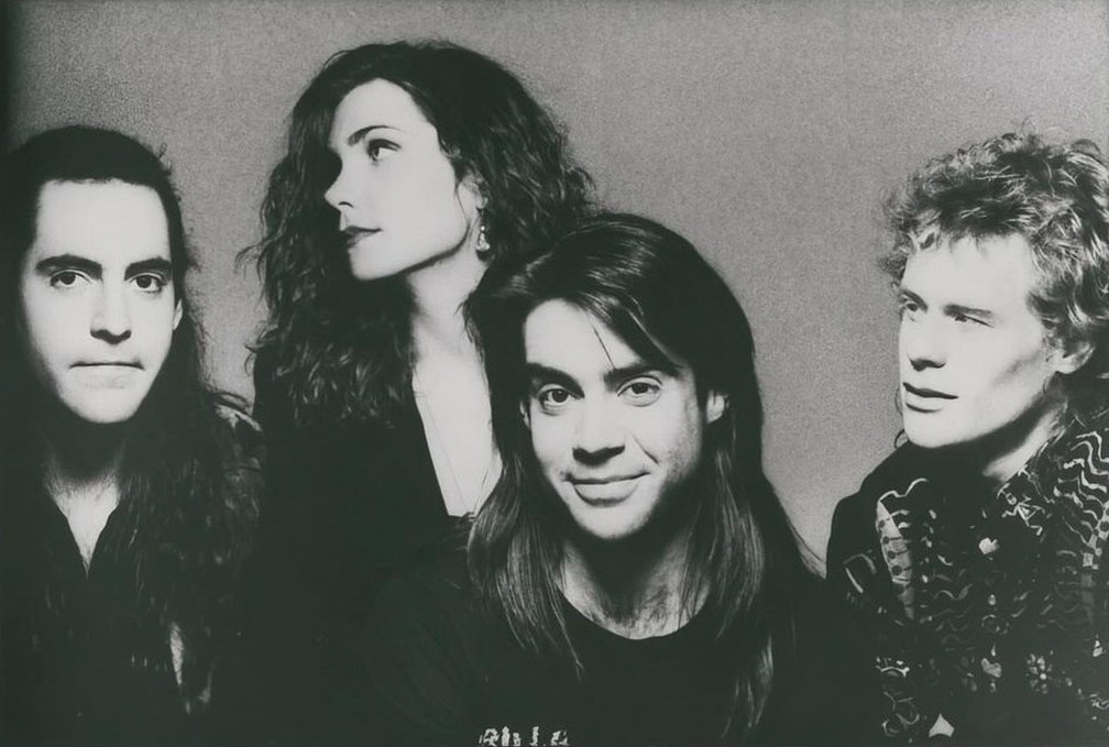 A banda canadense Crash Test Dummies, dona do hit 'Mmm Mmm Mmm Mmm' — Foto: Divulgação/Arista Records