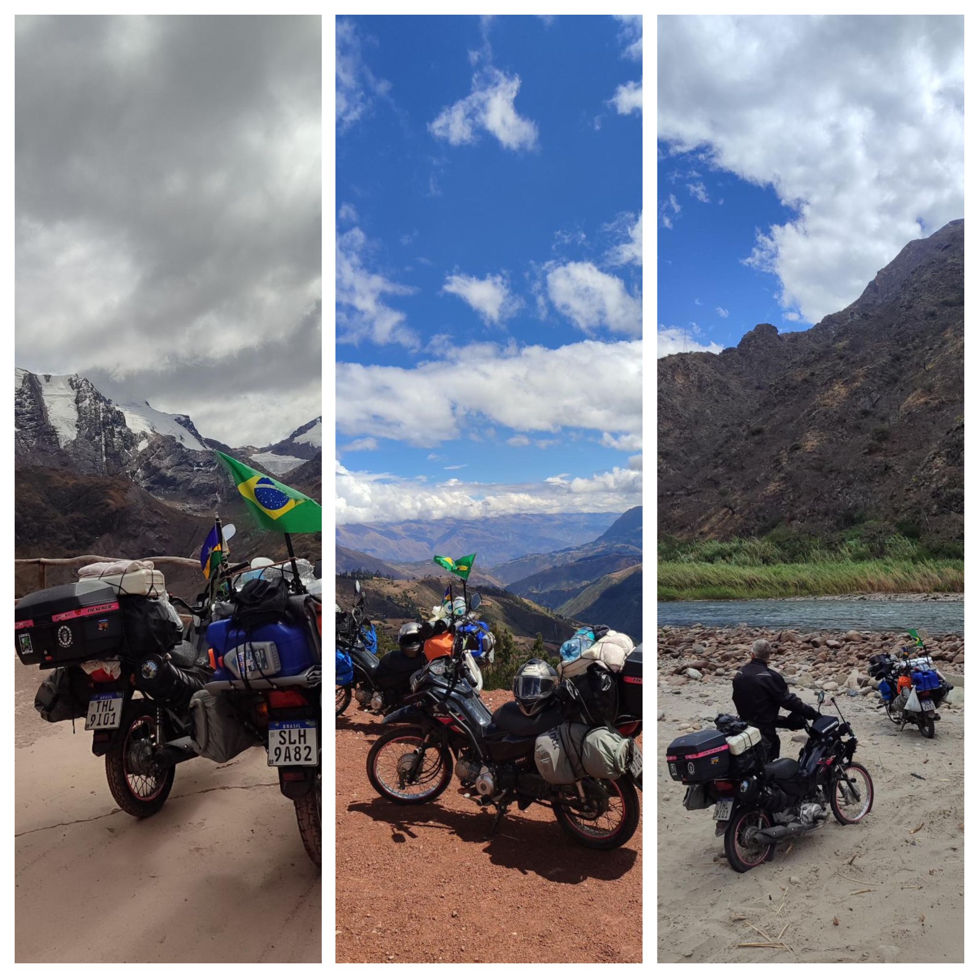 De Rondônia ao 'fim do mundo': casal viaja até Ushuaia, na Argentina, com motos de 110 cilindradas