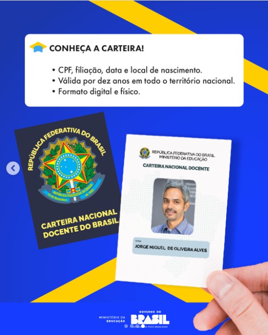 Carteira Nacional Docente: professores poderão pedir documento a partir desta quinta; benefício dá desconto em shows, cinemas e hotéis