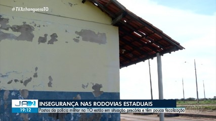 Postos da Polícia Militar no TO estão em situação precária e têm pouca fiscalização