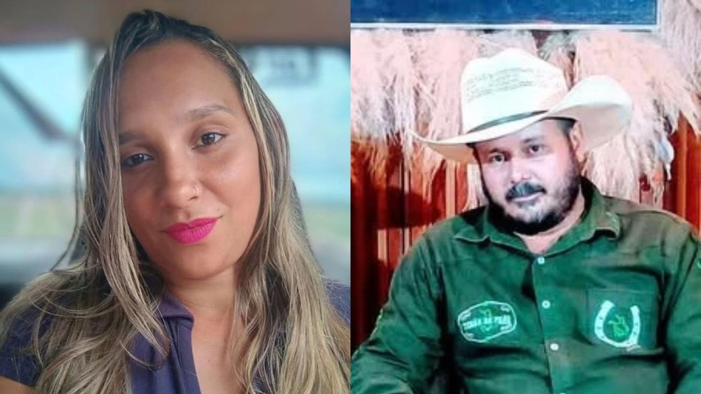 Priscila de Jesus e o marido Vanderlei Poyer de Oliveira — Foto: Reprodução/Redes sociais
