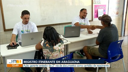 Tribunal de Justiça leva projeto Registro Itinerante à Araguaína
