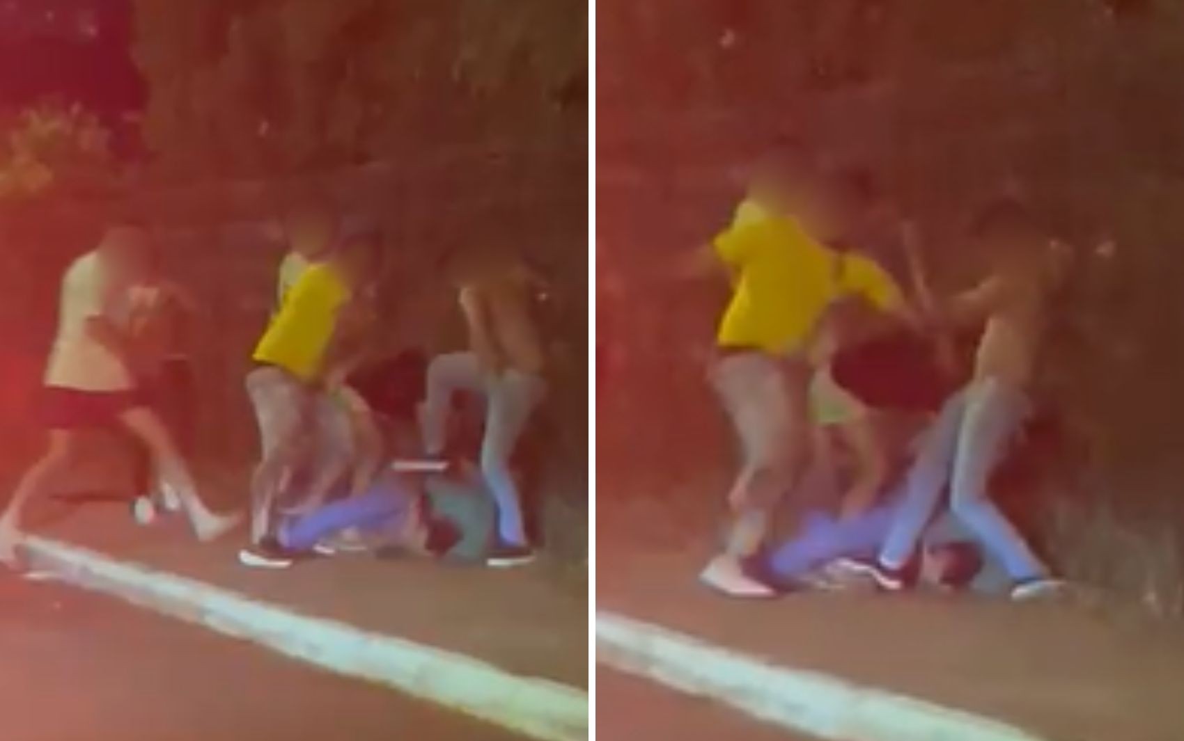 Grupo espanca homem com série de chutes em Rio Verde; vídeo
