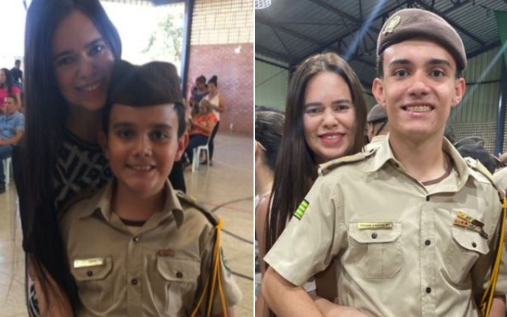 Mãe fala de emoção ao buscar filho pela última vez em escola: ‘Entreguei um menino e busquei um homem’