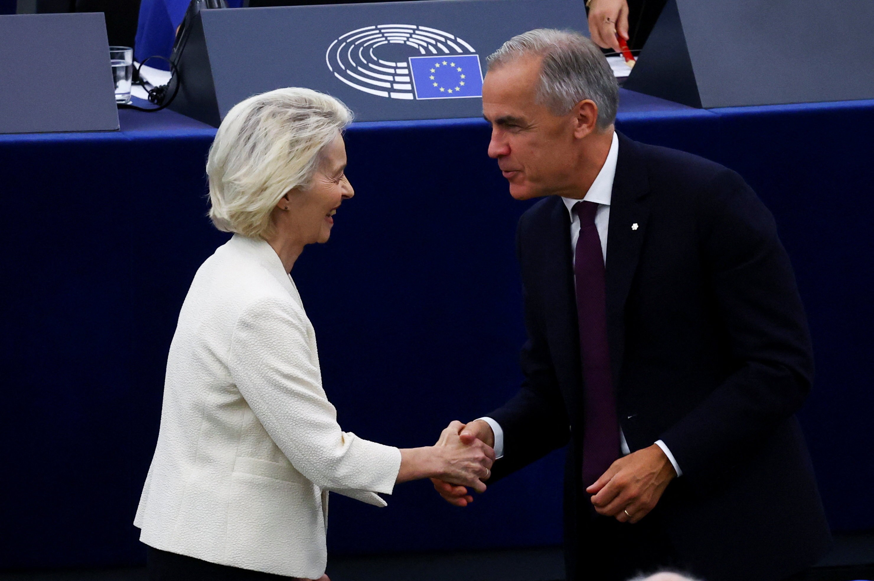 Chefe da UE diz que Europa lida com mundo 'abertamente hostil' e convida Canadá para ser 1º 'membro associado' do bloco
