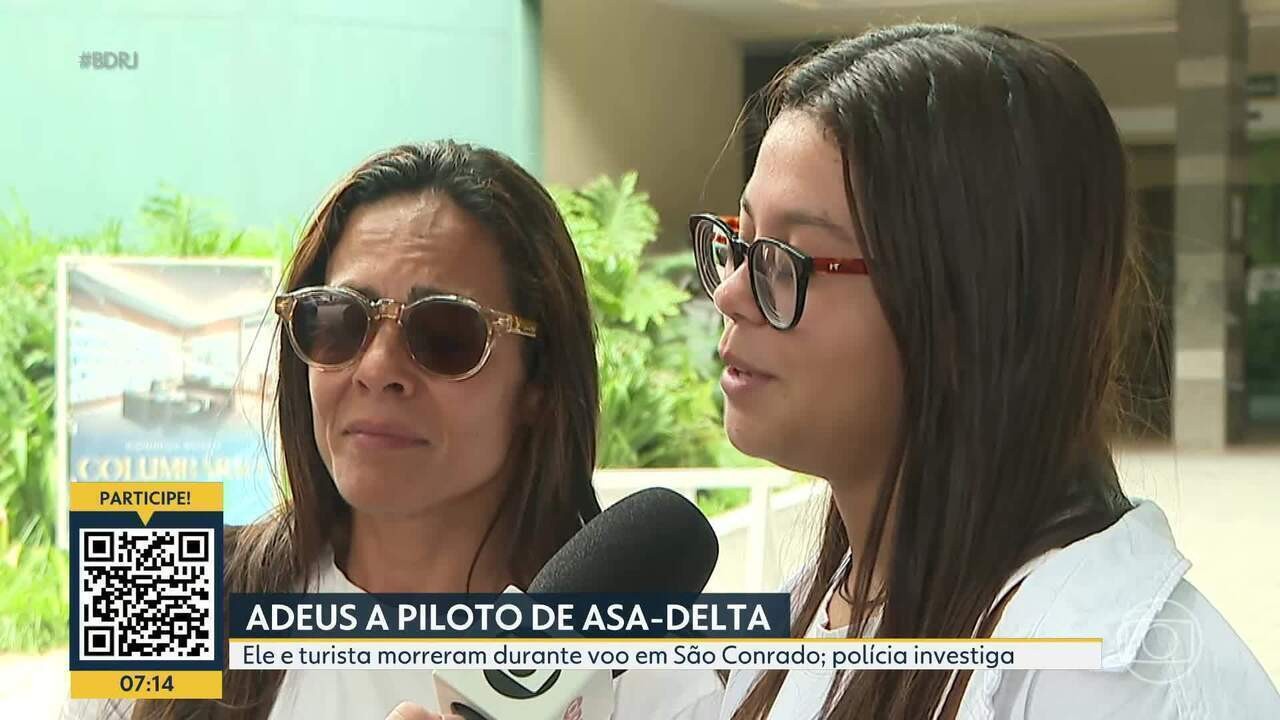 Mulher de instrutor de asa-delta morto em acidente viu a queda: ‘Foi muito triste, ele amava isso de paixão’