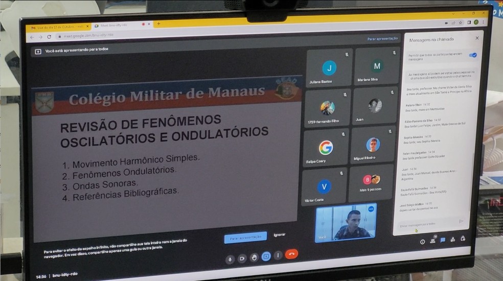 CMM é a única escola do país a oferecer a educação distância 100% on-line, segundo diretor de ensino da instituição. — Foto: Rede Amazônica