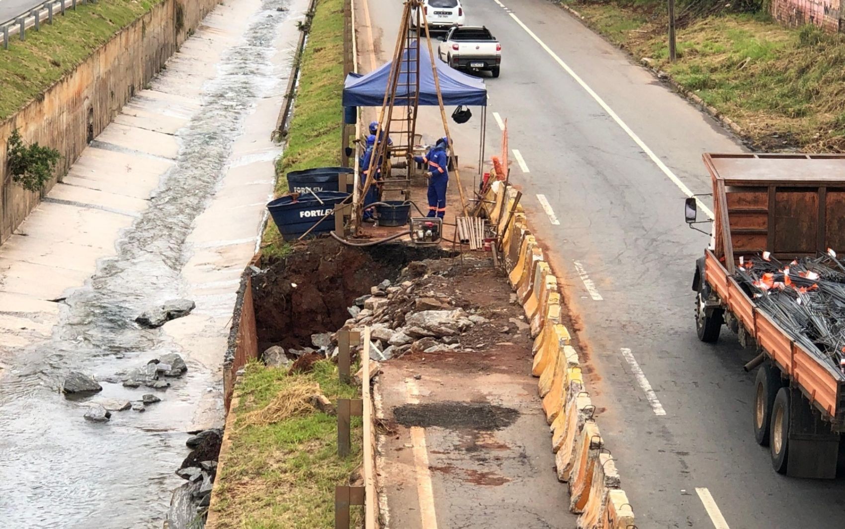 Marginal Botafogo terá trecho interditado para obras; veja desvios