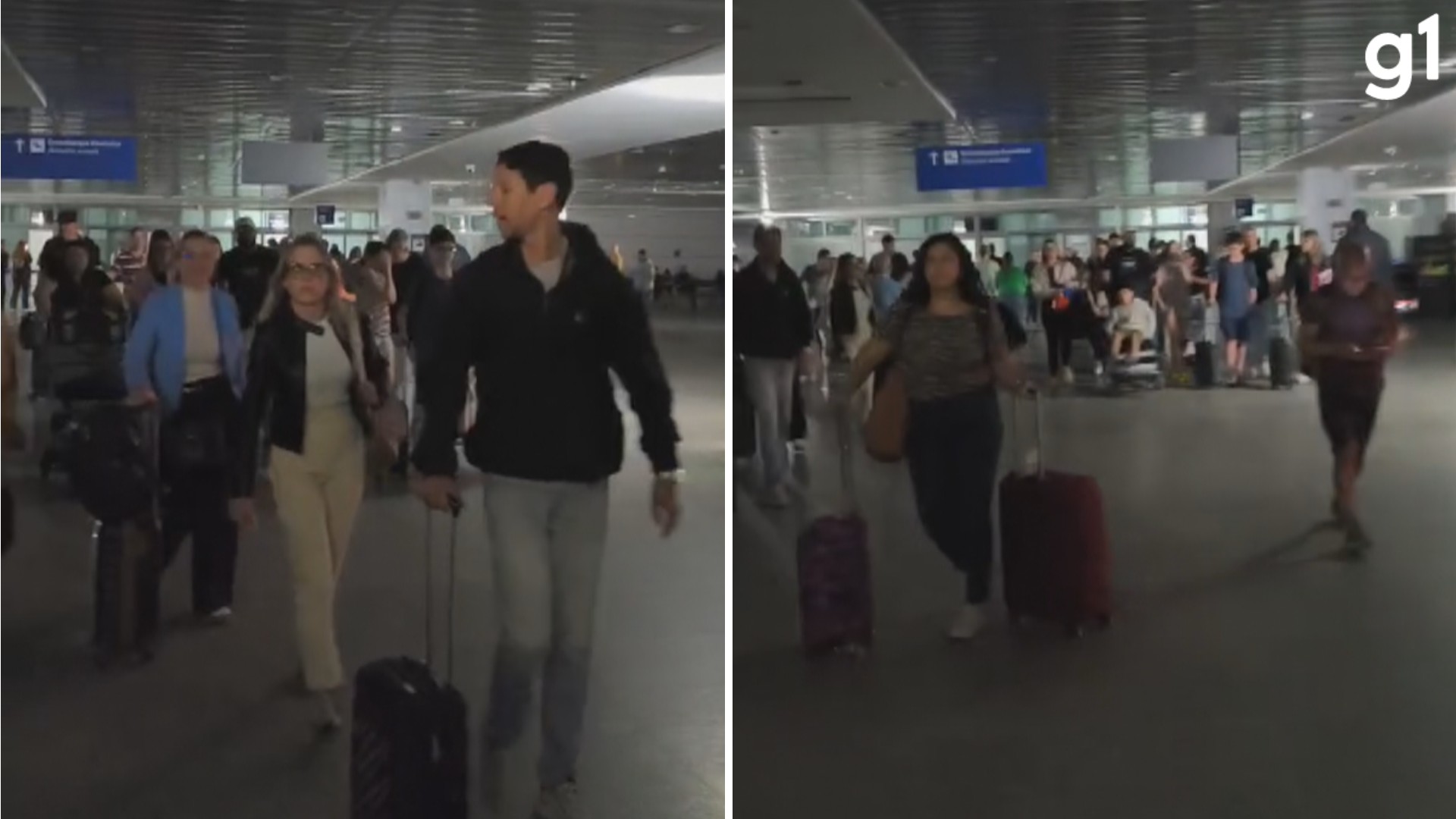 Apagão nacional deixou aeroporto de Porto Alegre e ao menos 248 mil clientes sem luz no RS