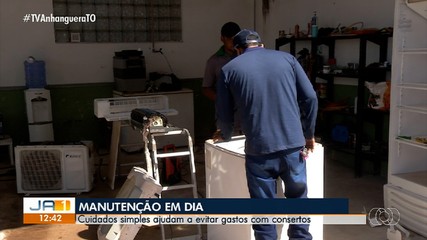 Eletrodomésticos exigem manutenção periódica