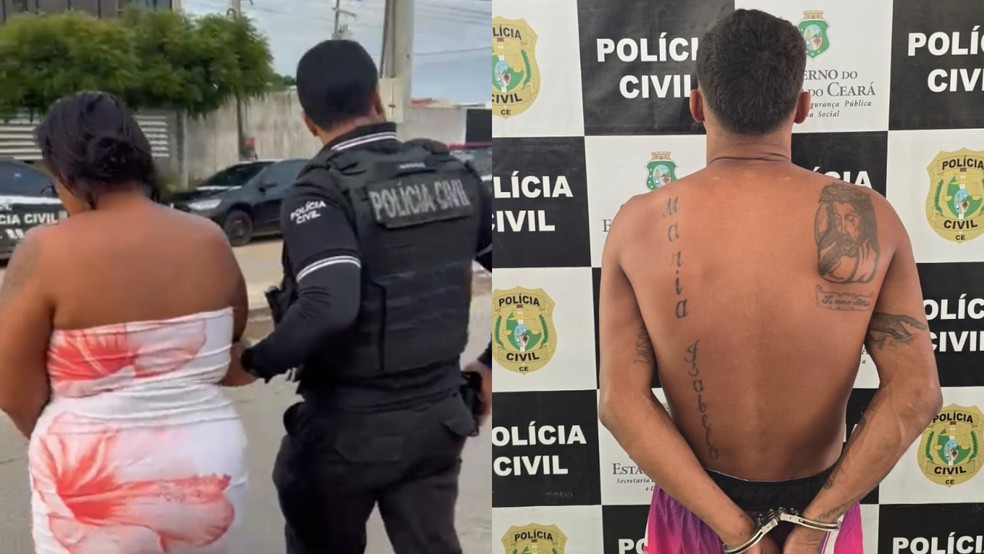 10 pessoas foram presas em Iguatu e uma delas, uma mulher, foi presa em Caucaia. — Foto: Divulgação/SSPDS