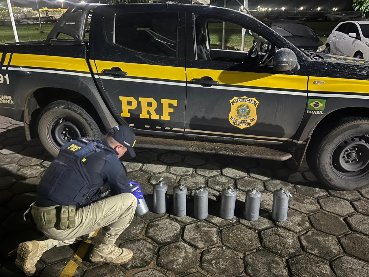 PRF apreende 253 kg de mercúrio em Roraima e total supera 1 tonelada em seis meses