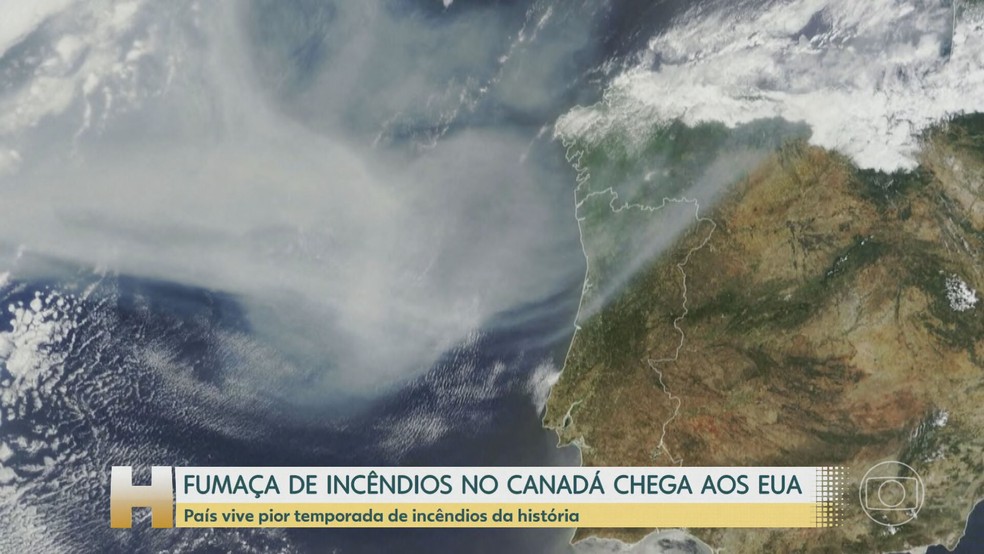 VÍDEO: 'Sensação de que o ar não está puro', diz brasileira em