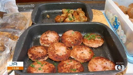 Pescado: experimento na Agrotins apresenta o hambúrguer e a linguiça de peixe